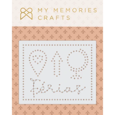 Régua de Costura MMCMFR-14 Coleção Minhas Férias - My Memories Crafts